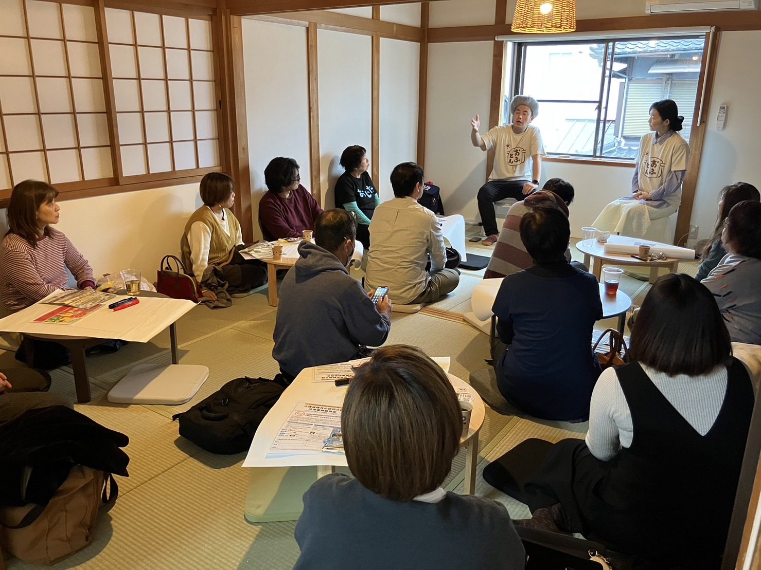 Bルームでの勉強会のようす